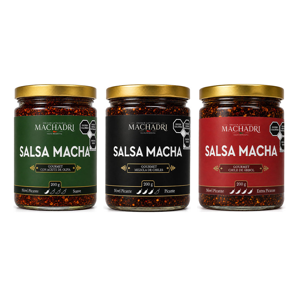 Kit 3 Salsa Machadri