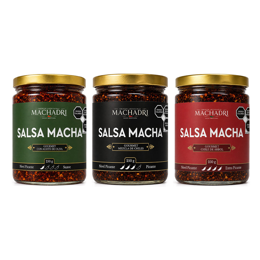 Kit 3 Salsa Machadri