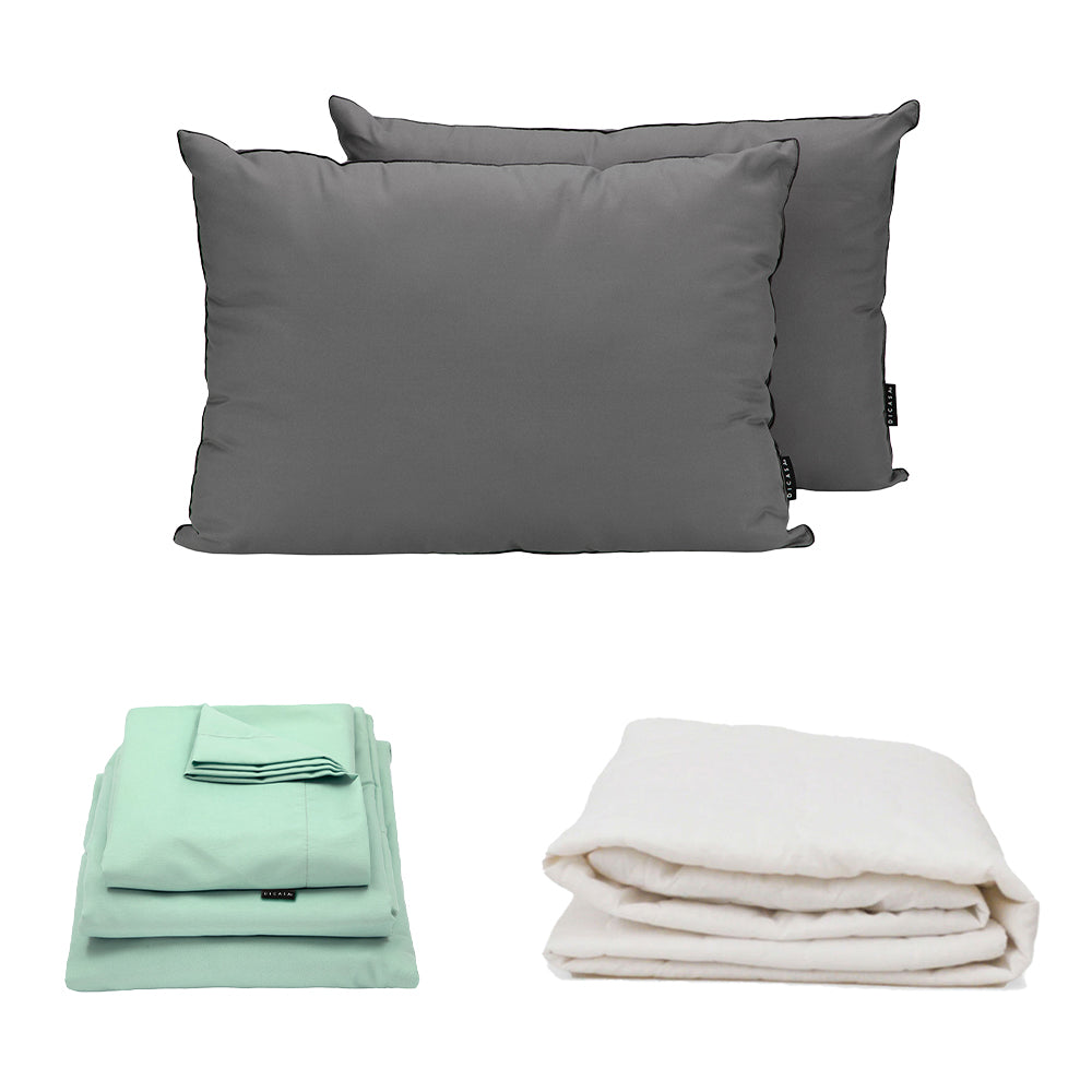Protector Ultra con Sábanas y Almohada