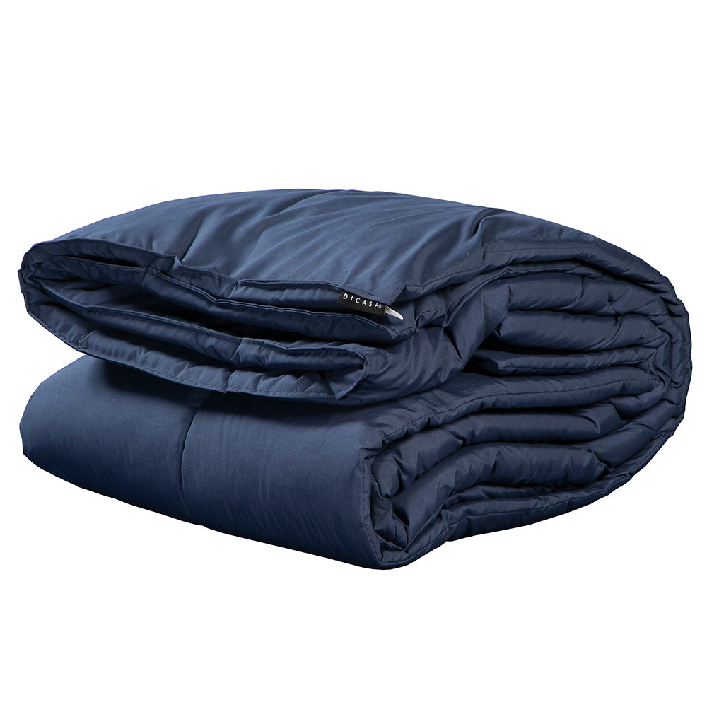 Edredón Homy Azul Marino con Ropa de Cama