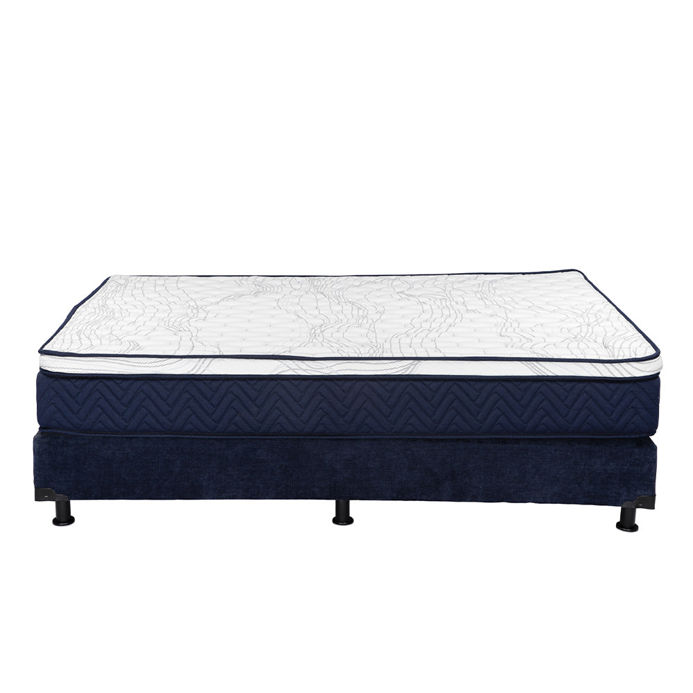 Colchón Eon  con box con Ropa de Cama