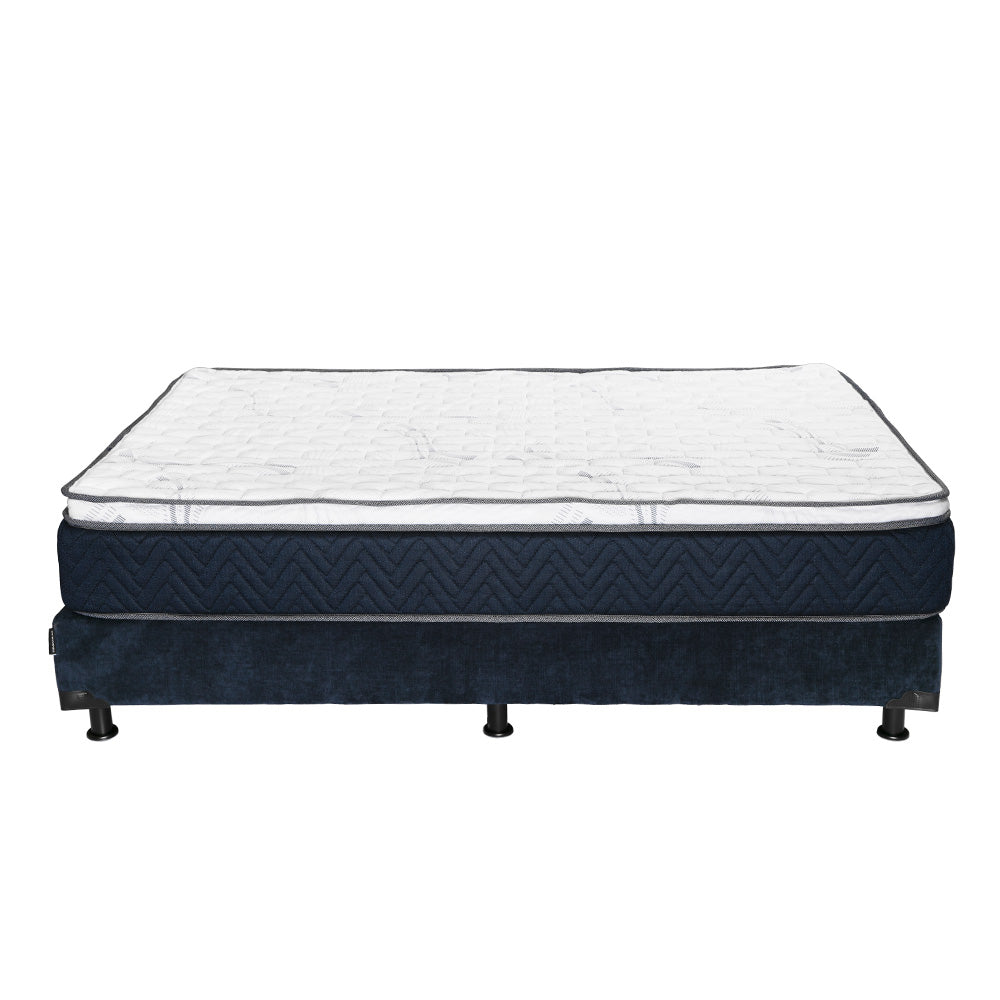 Colchón Eon  con box con Ropa de Cama