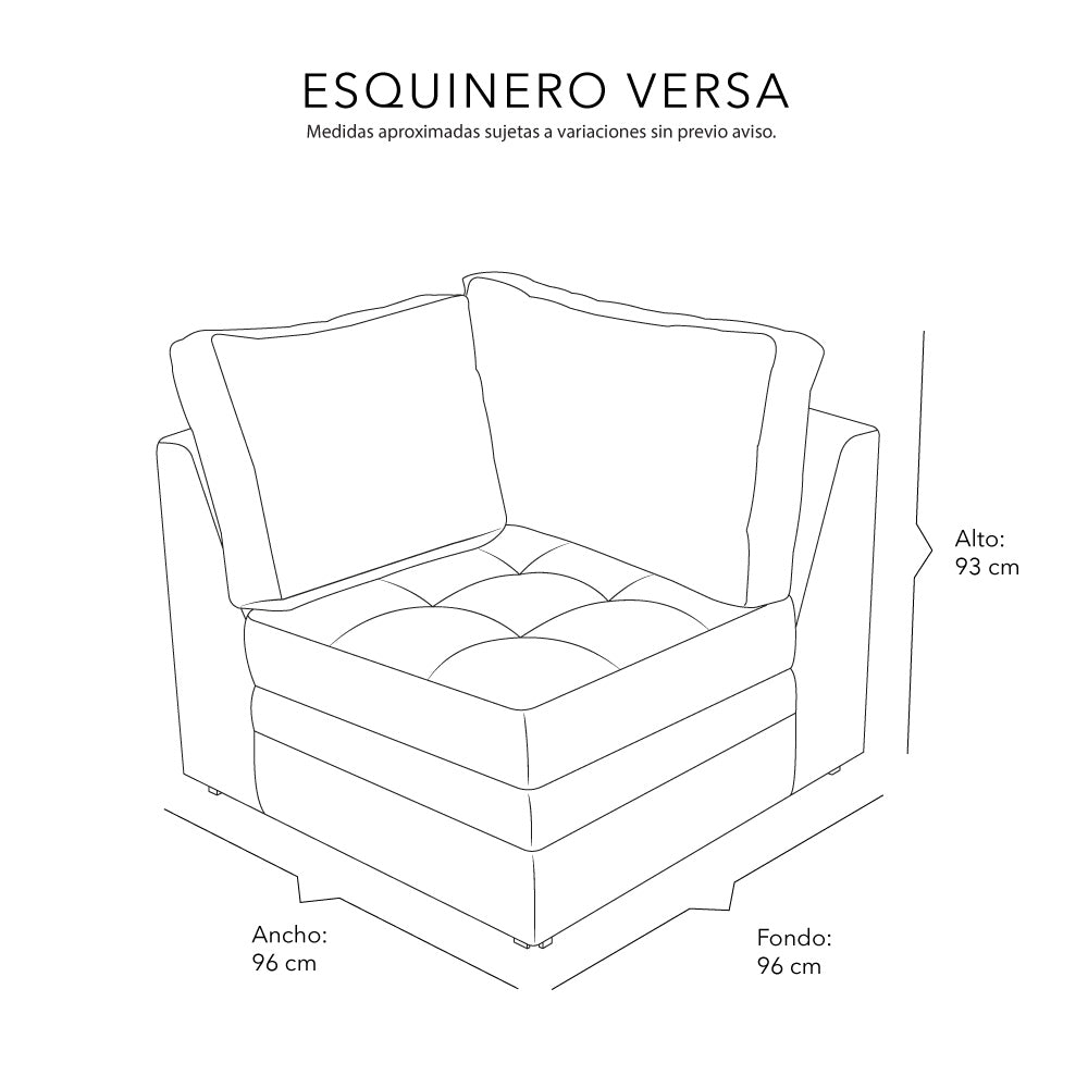 Sillón Esquinero Versa