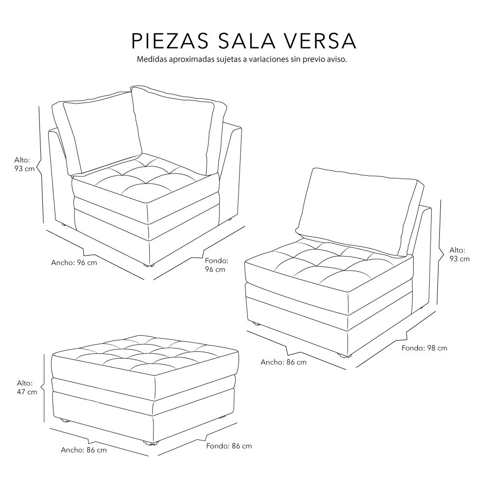 Sala Modular Completa Versa