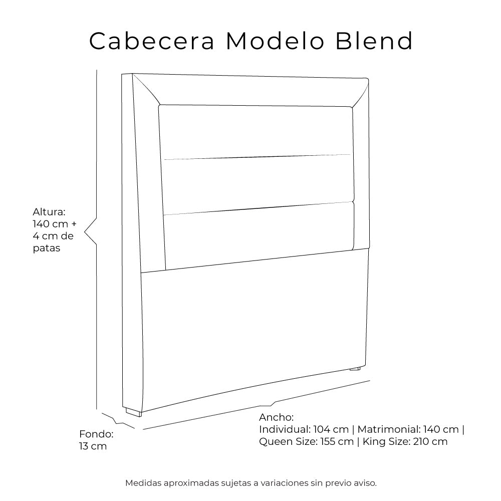 Cabecera Blend Outlet