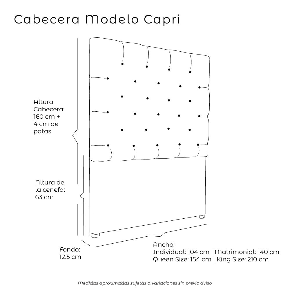 Cabecera Capri Outlet