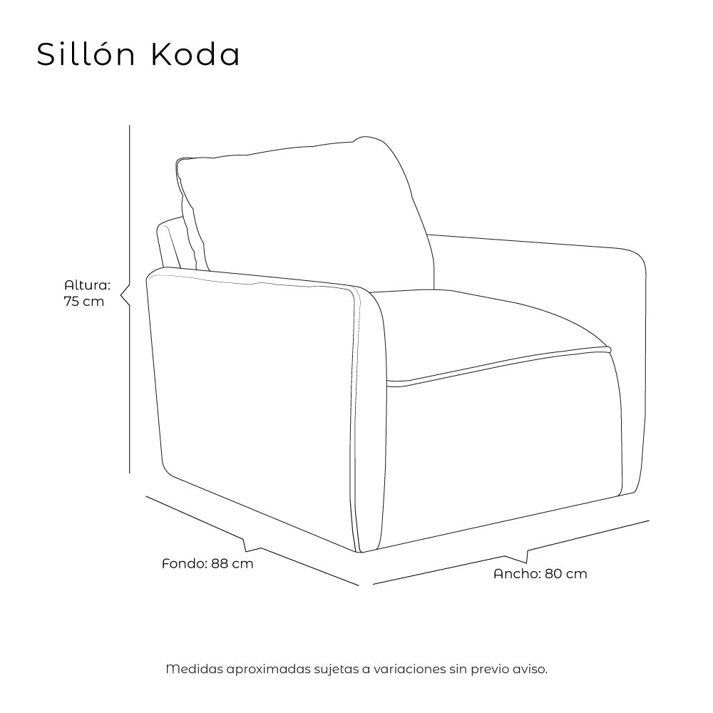 Sillón Giratorio Rogga Koda