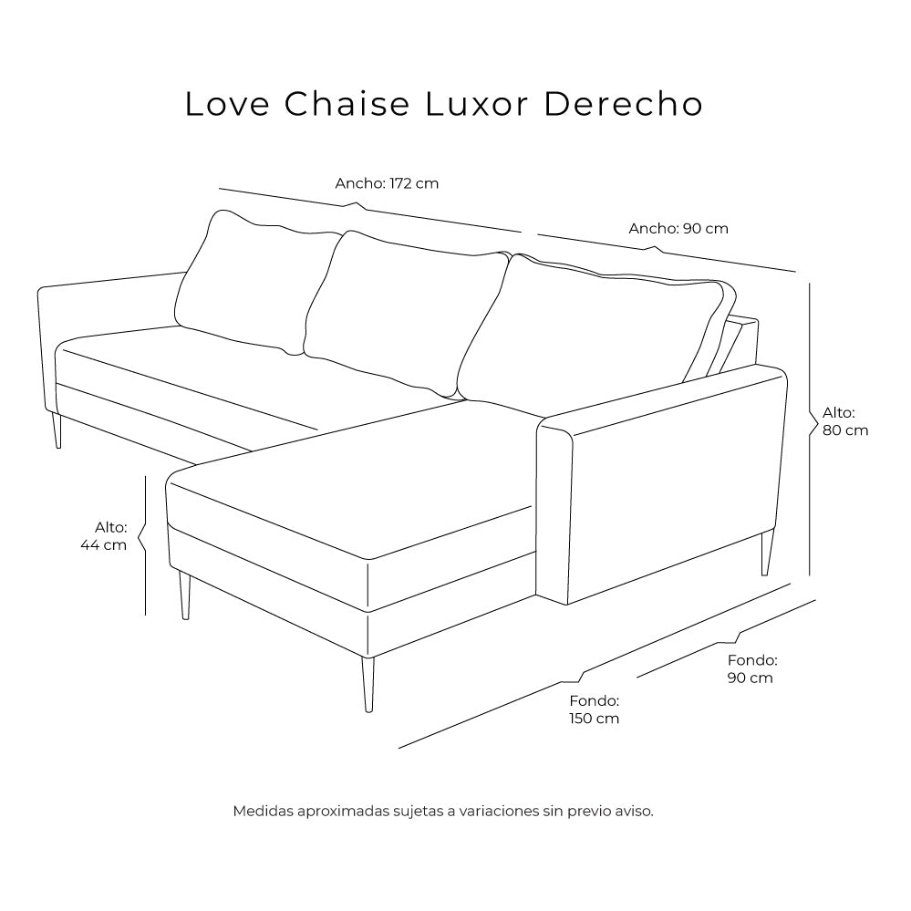 Love Chaise Luxor