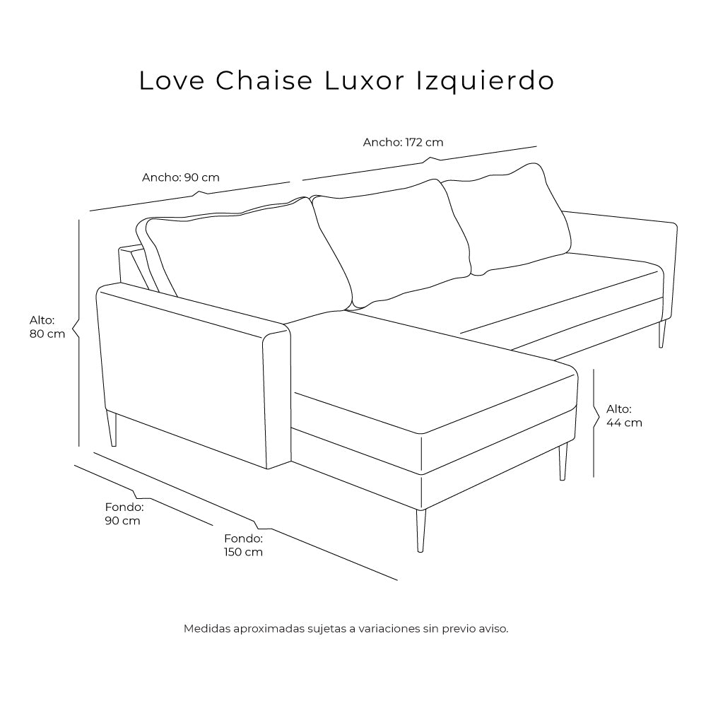 Love Chaise Luxor