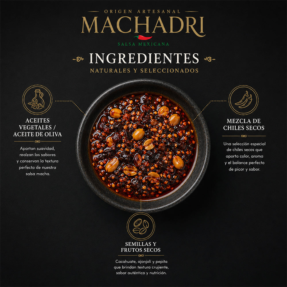 Kit 3 Salsa Machadri
