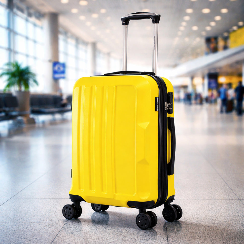 Maleta de Mano Rígida 6003 Expandible 10Kg | Con Ruedas 360° – Ideal para Viaje y Cabina