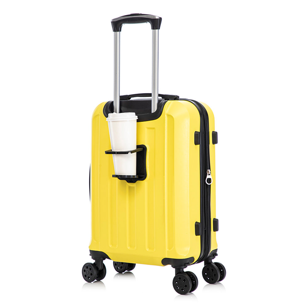 Maleta de Mano Rígida 6003 Expandible 10Kg | Con Ruedas 360° – Ideal para Viaje y Cabina