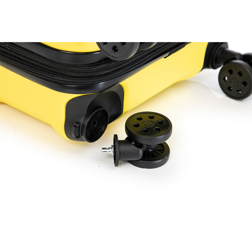 Maleta de Mano Rígida 6003 Expandible 10Kg | Con Ruedas 360° – Ideal para Viaje y Cabina