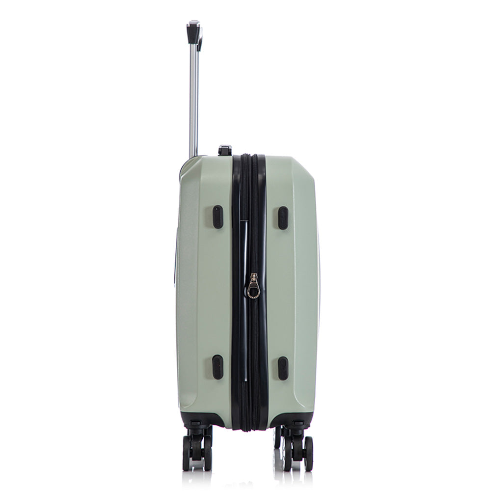 Maleta de Mano Rígida 6003 Expandible 10Kg | Con Ruedas 360° – Ideal para Viaje y Cabina