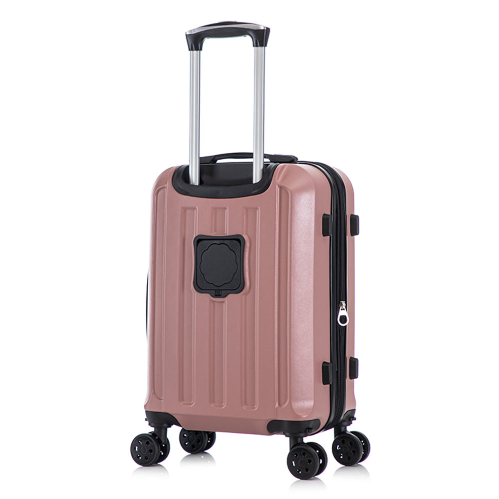 Maleta de Mano Rígida 6003 Expandible 10Kg | Con Ruedas 360° – Ideal para Viaje y Cabina