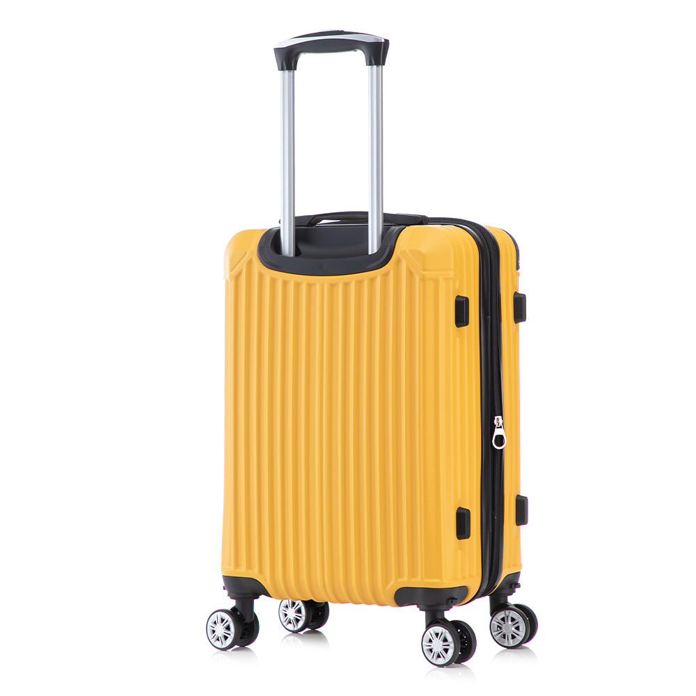 Maleta de Mano Rígida Expandible 10Kg | Con Ruedas 360° – Ideal para Viaje y Cabina