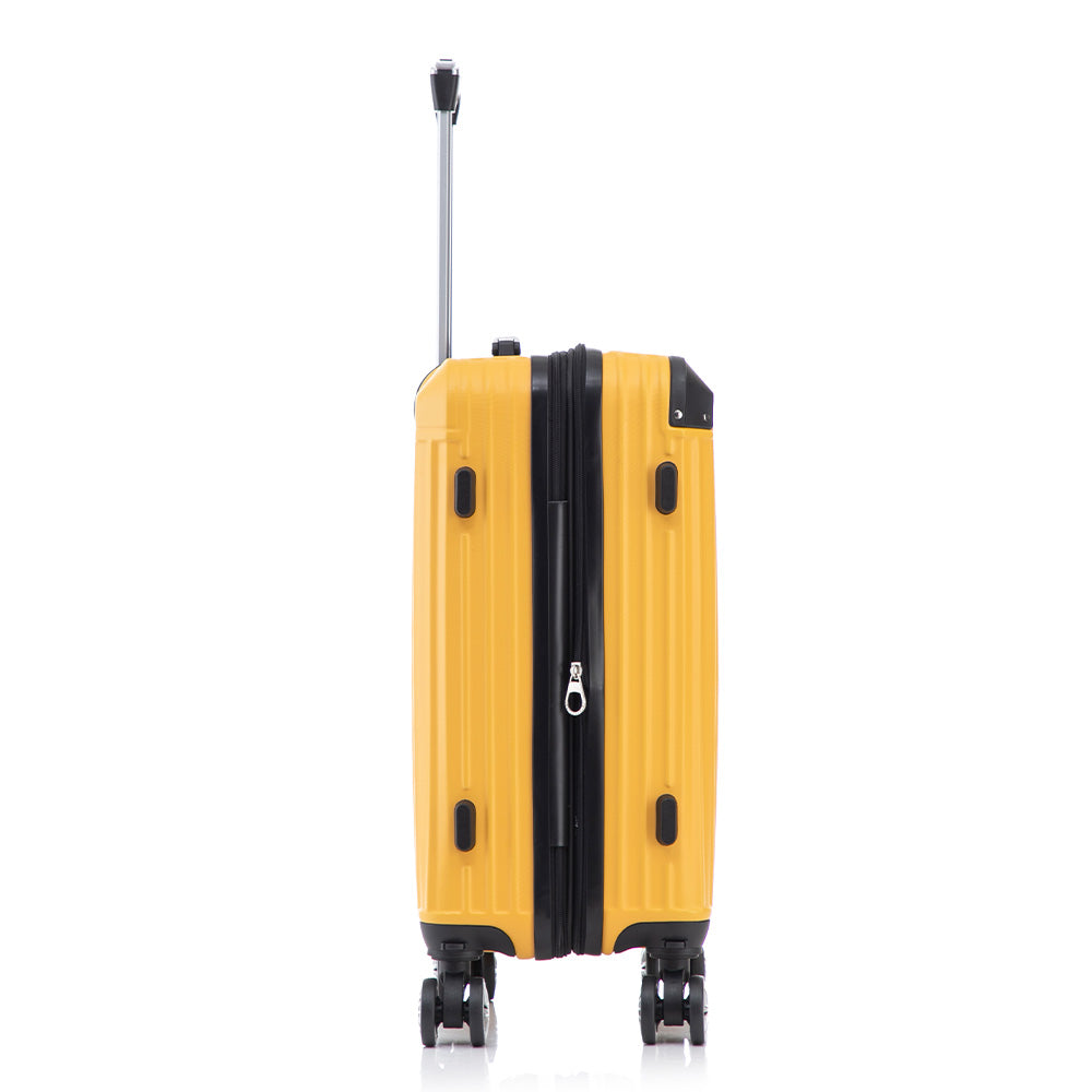 Maleta de Mano Rígida Expandible 10Kg | Con Ruedas 360° – Ideal para Viaje y Cabina