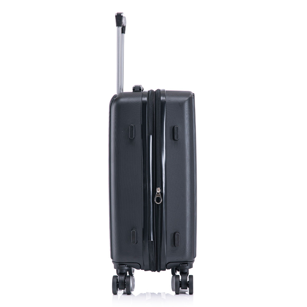 Maleta de Mano Rígida Expandible 10Kg | Con Ruedas 360° y Forro Impermeable – Ideal para Viaje y Cabina