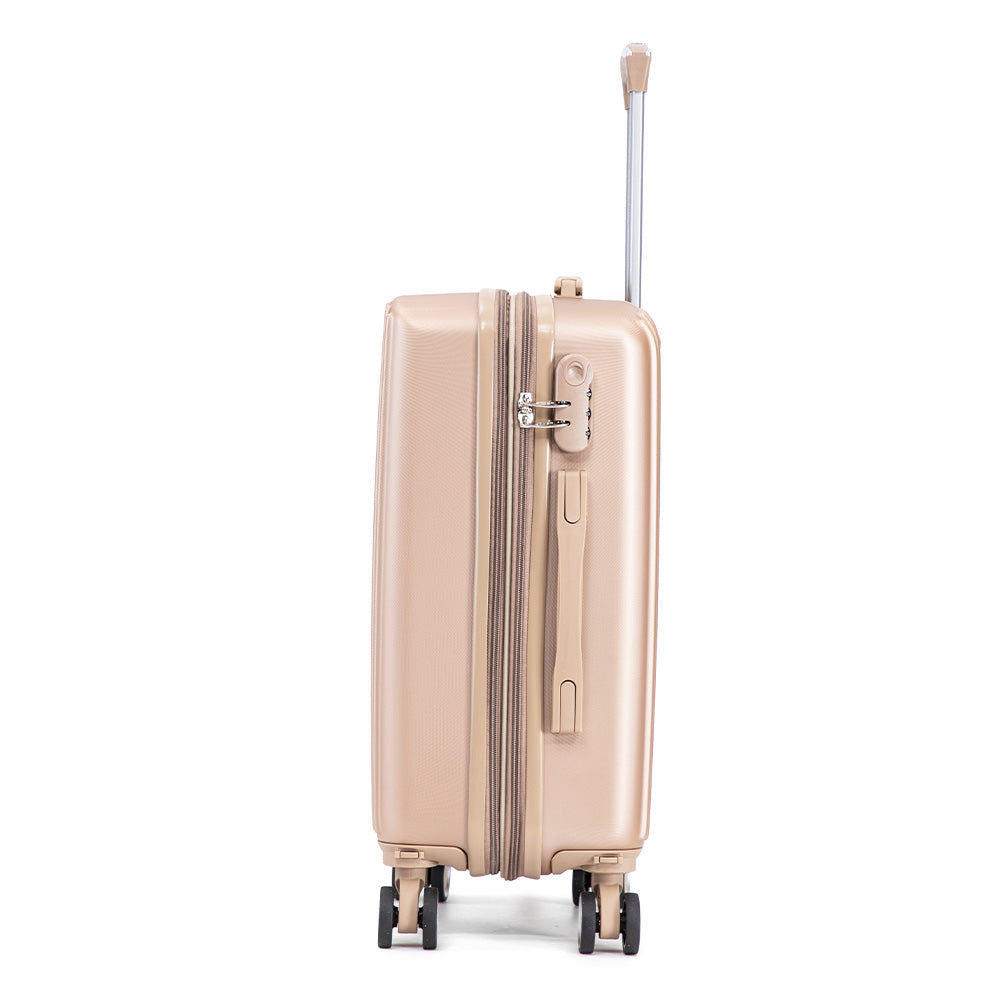 Maleta de Mano 6021 Rígida Expandible 10Kg | Con Ruedas 360° y Forro Impermeable – Ideal para Viaje y Cabina