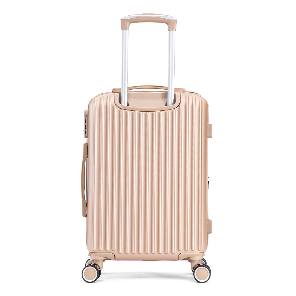Maleta de Mano 6021 Rígida Expandible 10Kg | Con Ruedas 360° y Forro Impermeable – Ideal para Viaje y Cabina