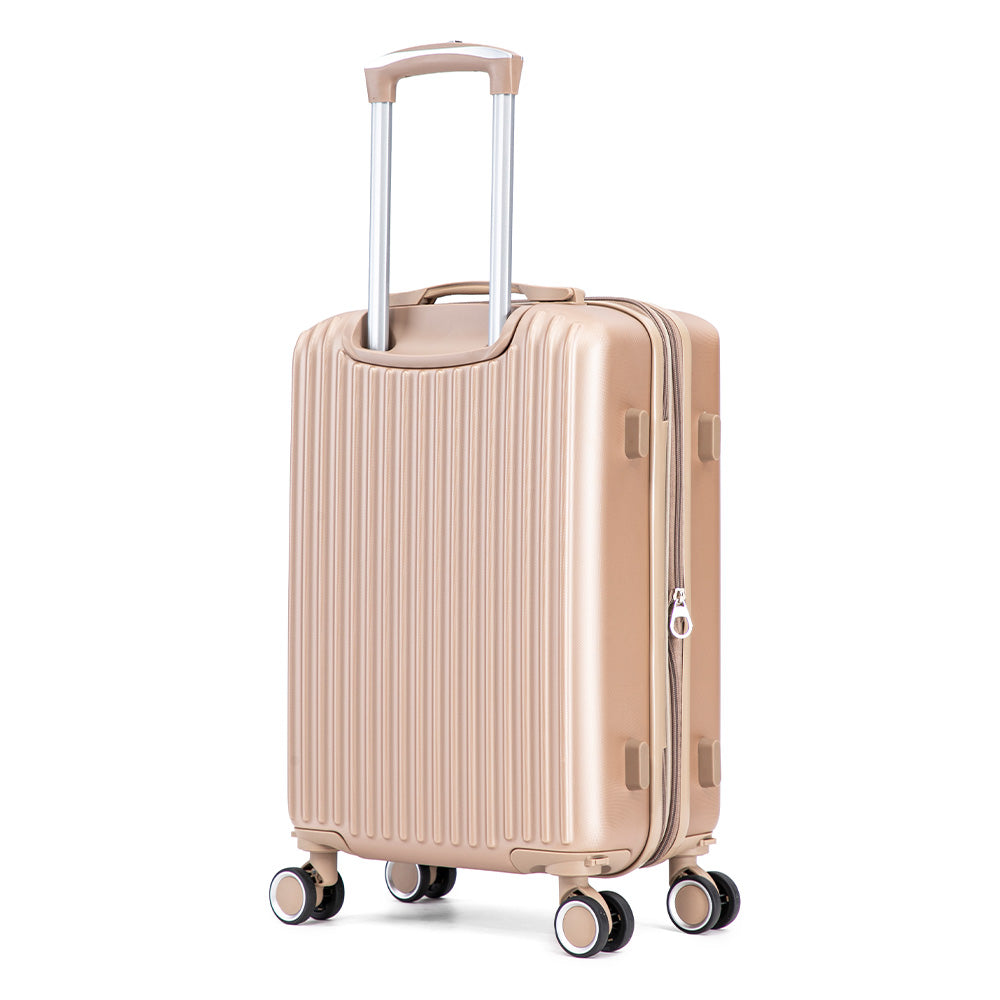 Maleta de Mano 6021 Rígida Expandible 10Kg | Con Ruedas 360° y Forro Impermeable – Ideal para Viaje y Cabina