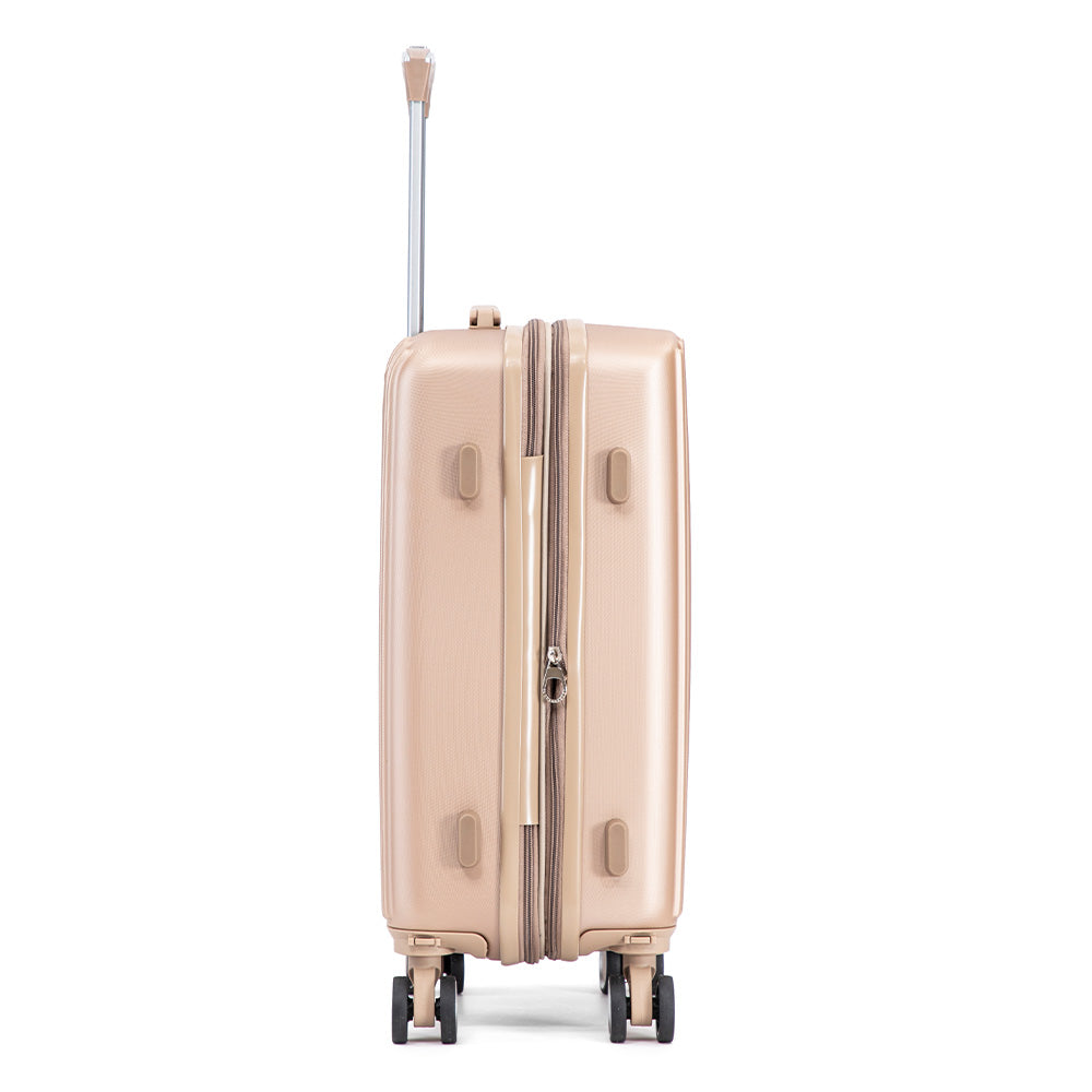 Maleta de Mano 6021 Rígida Expandible 10Kg | Con Ruedas 360° y Forro Impermeable – Ideal para Viaje y Cabina