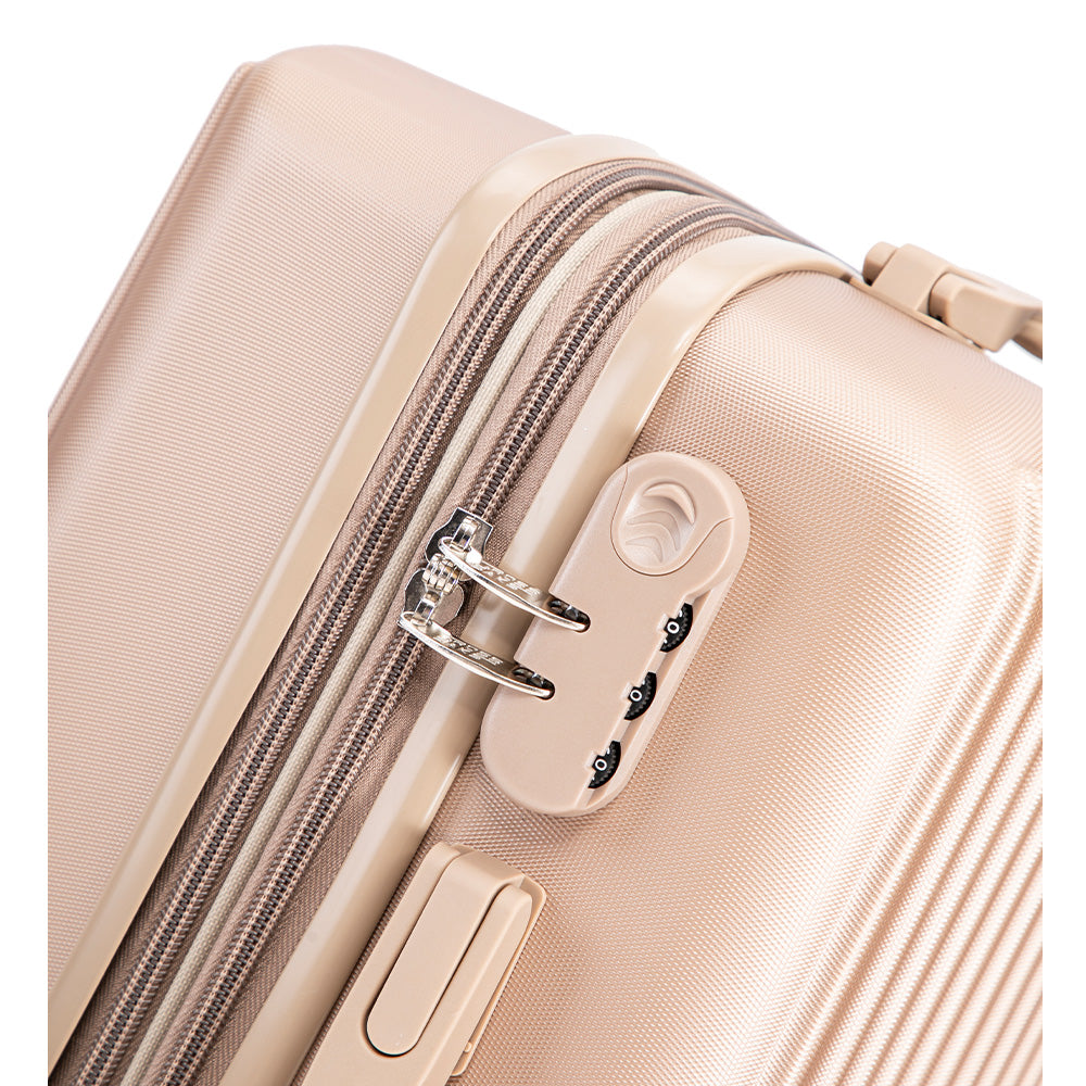 Maleta de Mano 6021 Rígida Expandible 10Kg | Con Ruedas 360° y Forro Impermeable – Ideal para Viaje y Cabina