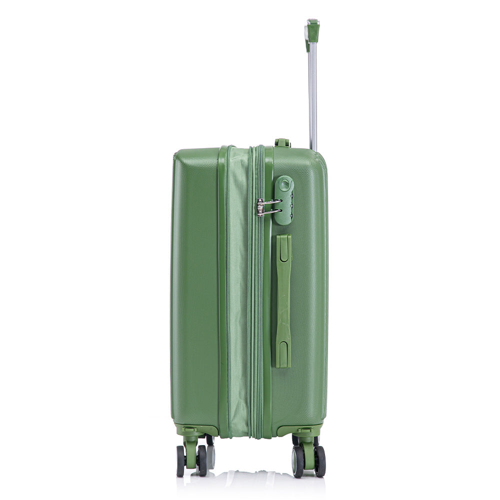 Maleta de Mano Rígida Expandible 10Kg | Con Ruedas 360° y Forro Impermeable – Ideal para Viaje y Cabina