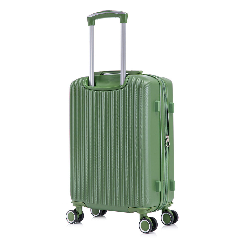 Maleta de Mano Rígida Expandible 10Kg | Con Ruedas 360° y Forro Impermeable – Ideal para Viaje y Cabina