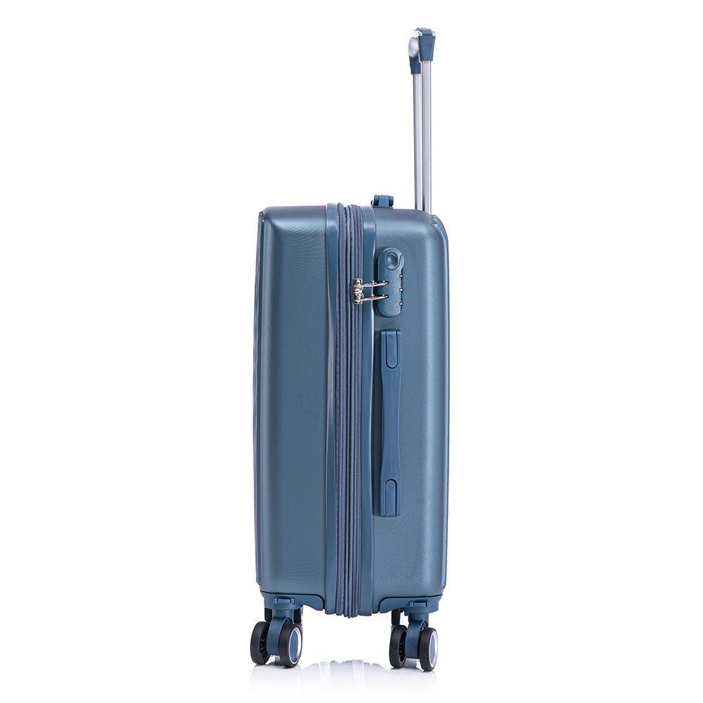 Maleta de Mano Rígida Expandible 10Kg | Con Ruedas 360° y Forro Impermeable – Ideal para Viaje y Cabina