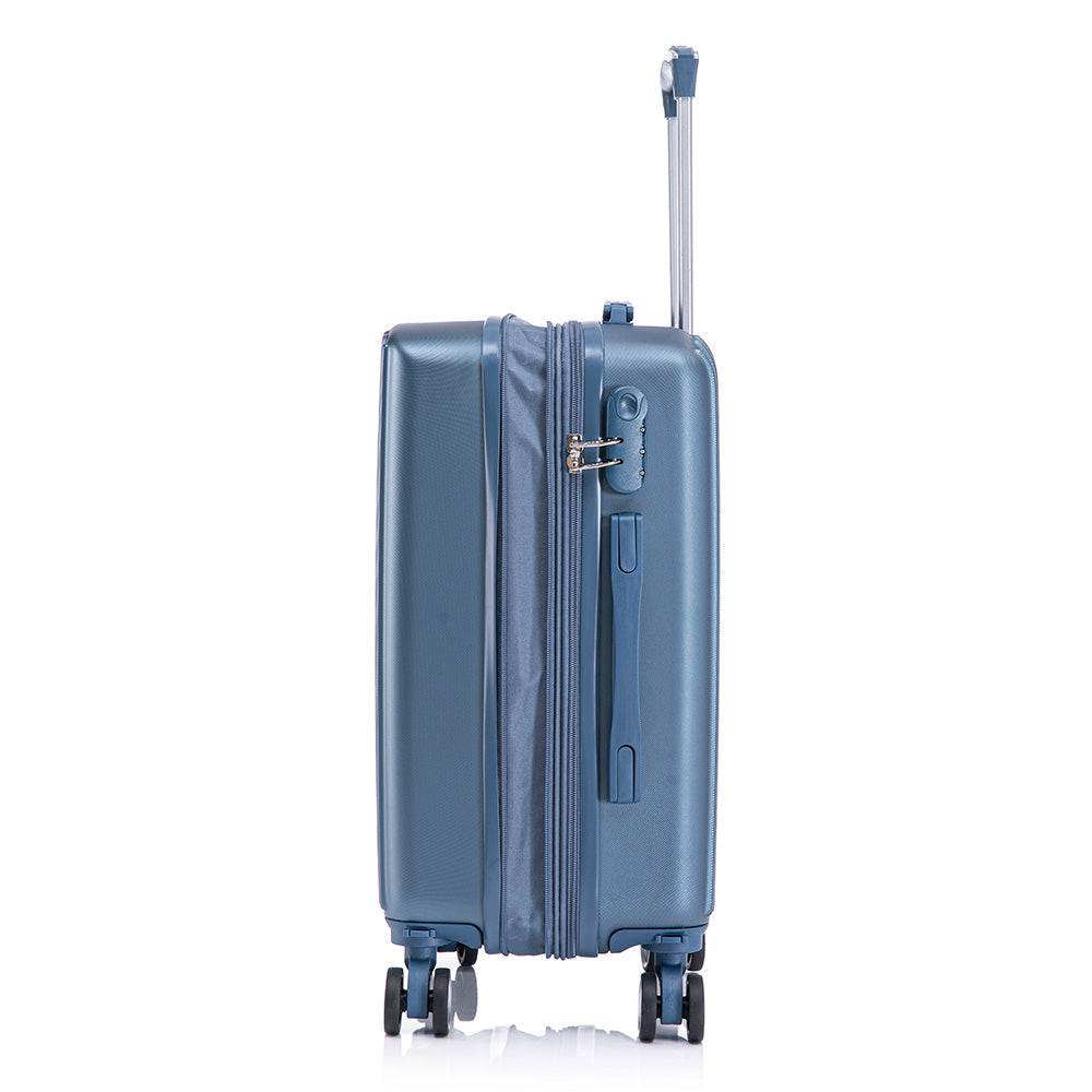 Maleta de Mano Rígida Expandible 10Kg | Con Ruedas 360° y Forro Impermeable – Ideal para Viaje y Cabina