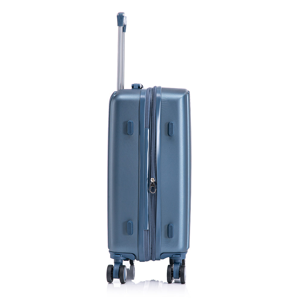 Maleta de Mano Rígida Expandible 10Kg | Con Ruedas 360° y Forro Impermeable – Ideal para Viaje y Cabina