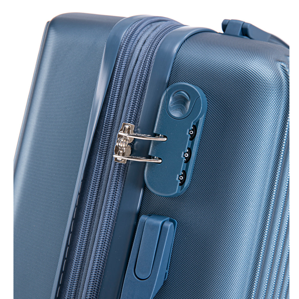Maleta de Mano Rígida Expandible 10Kg | Con Ruedas 360° y Forro Impermeable – Ideal para Viaje y Cabina
