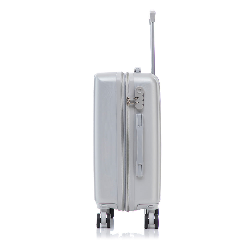 Maleta de Mano Rígida Expandible 10Kg | Con Ruedas 360° y Forro Impermeable – Ideal para Viaje y Cabina