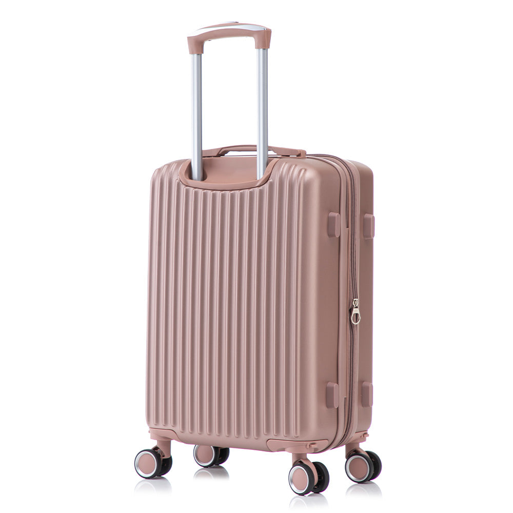 Maleta de Mano Rígida Expandible 10Kg | Con Ruedas 360° y Forro Impermeable – Ideal para Viaje y Cabina