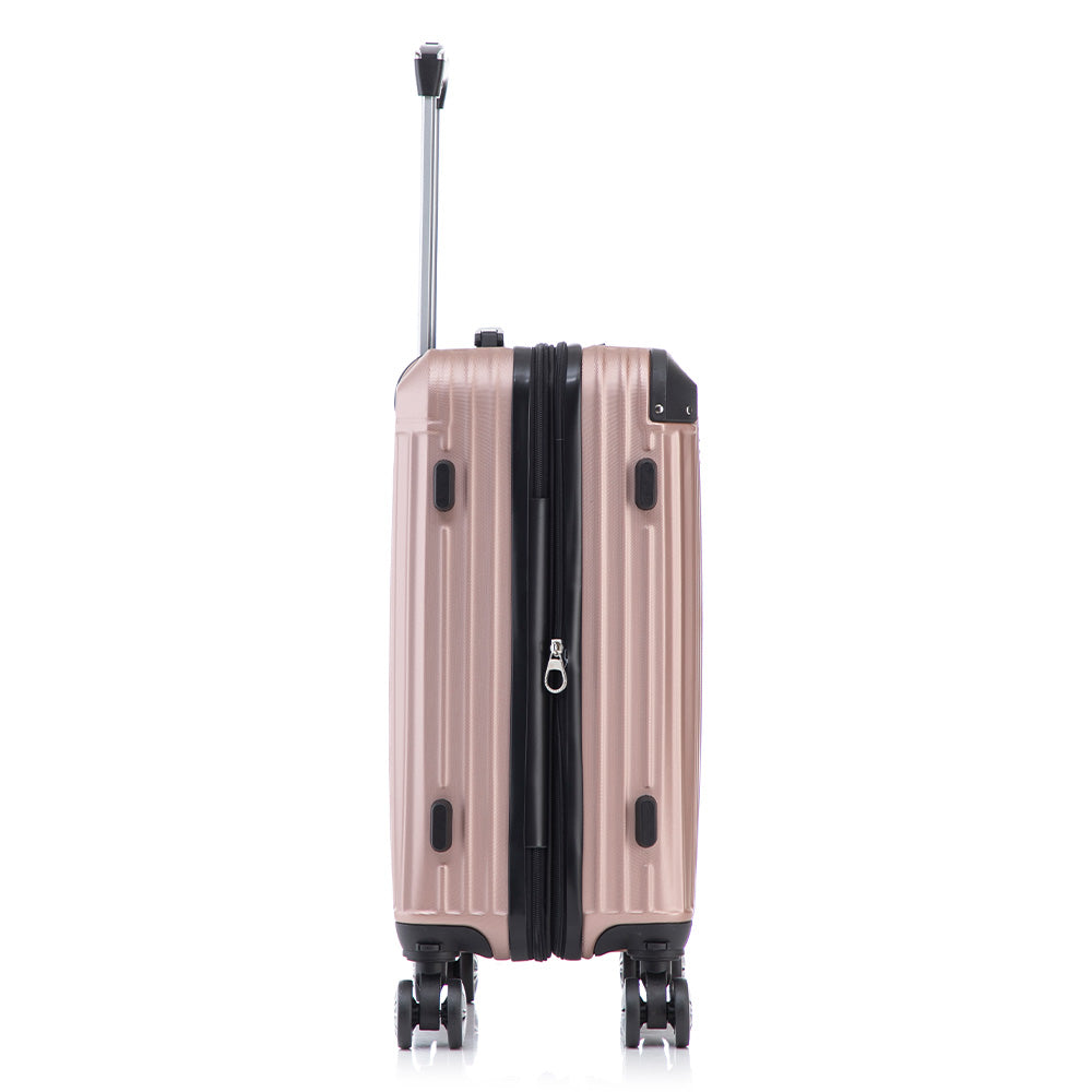 Maleta de Mano Rígida Expandible 10Kg | Con Ruedas 360° – Ideal para Viaje y Cabina