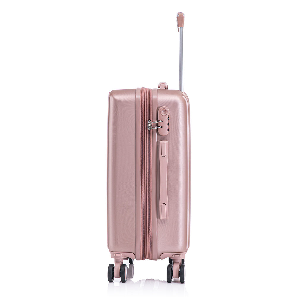 Maleta de Mano Rígida Expandible 10Kg | Con Ruedas 360° y Forro Impermeable – Ideal para Viaje y Cabina