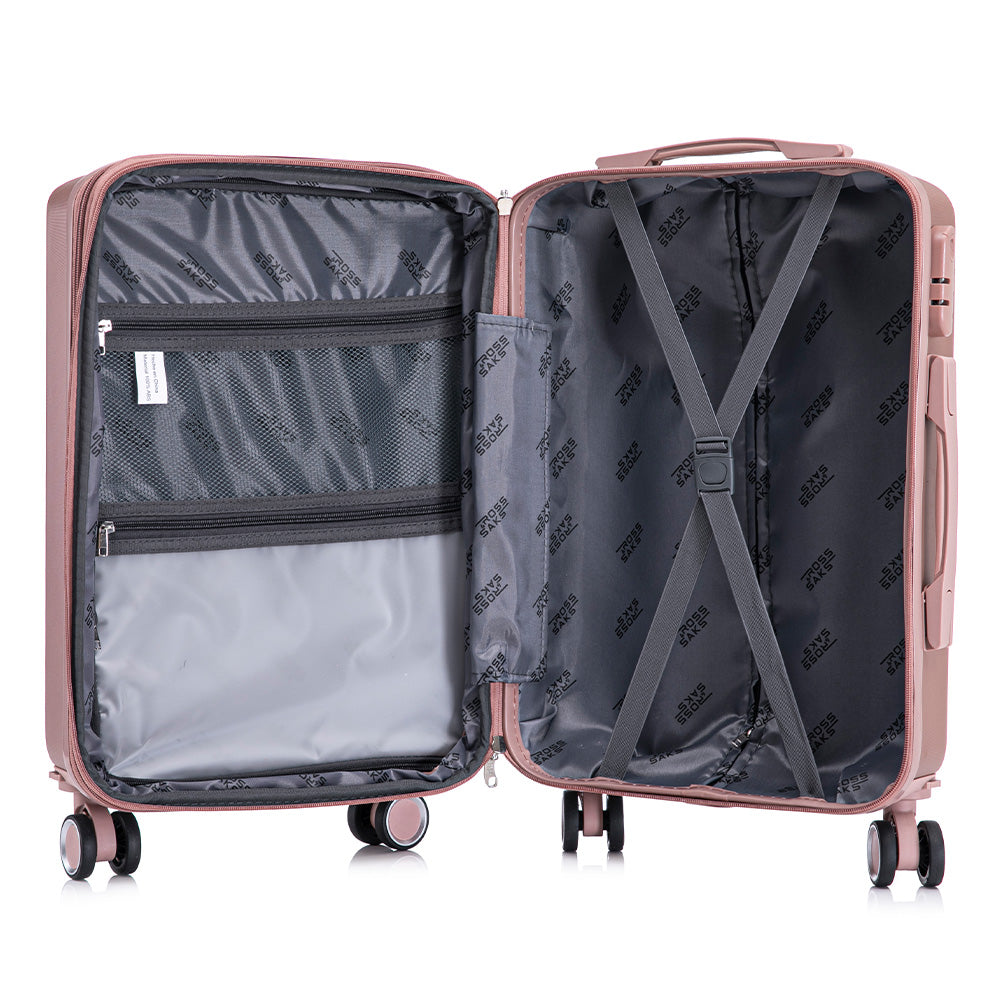 Maleta de Mano Rígida Expandible 10Kg | Con Ruedas 360° y Forro Impermeable – Ideal para Viaje y Cabina