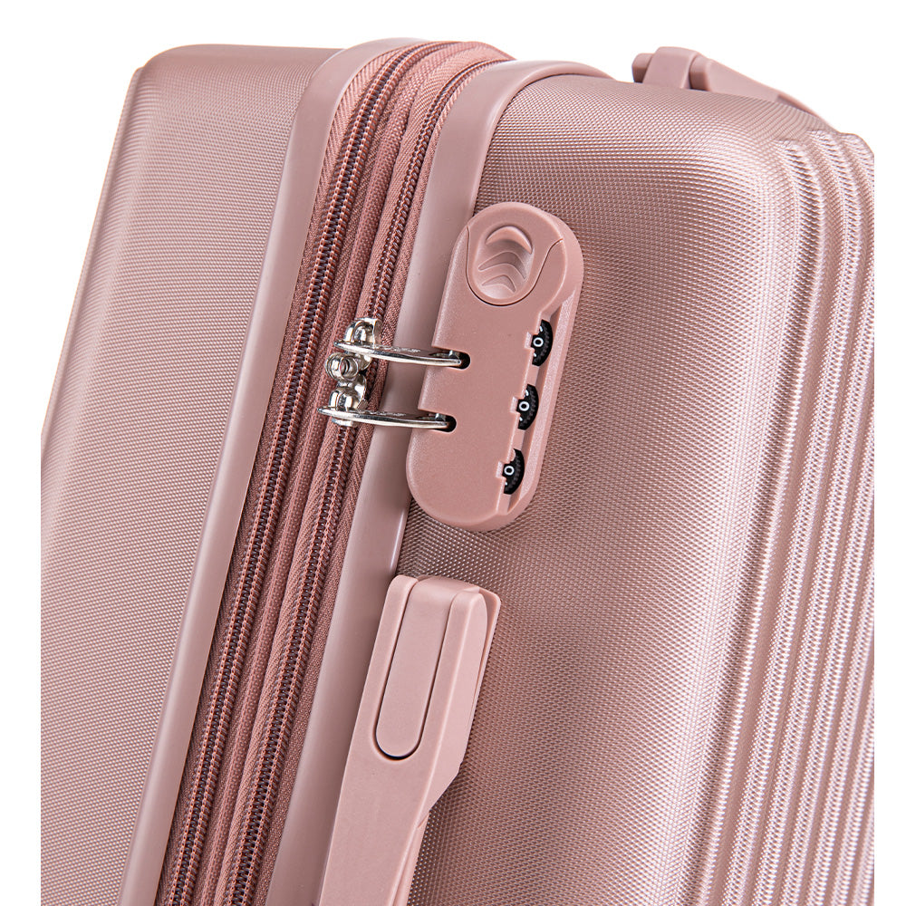 Maleta de Mano Rígida Expandible 10Kg | Con Ruedas 360° y Forro Impermeable – Ideal para Viaje y Cabina