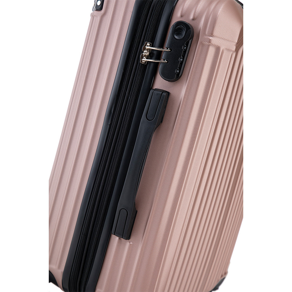 Maleta de Mano Rígida Expandible 10Kg | Con Ruedas 360° – Ideal para Viaje y Cabina