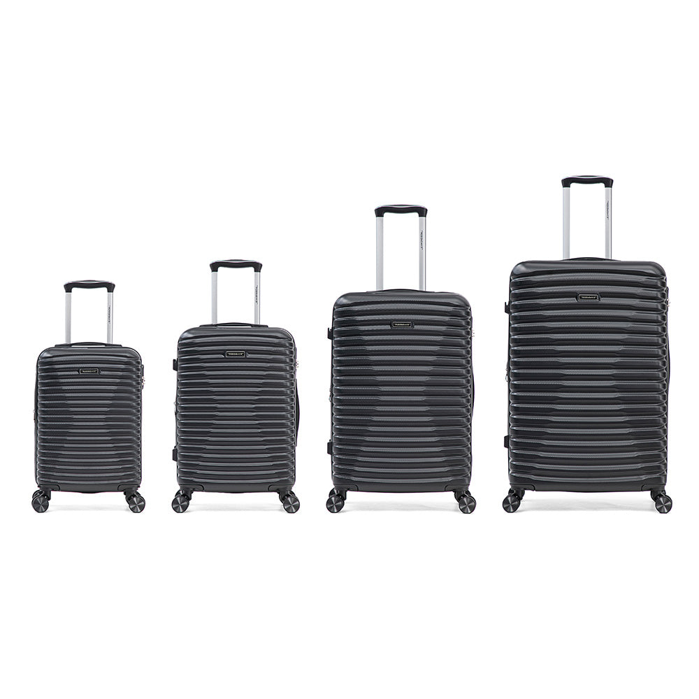 Set de 4 Maletas de Viaje Expandible Nomada | Con Ruedas 360° – Candado con combinación y mango ajustable