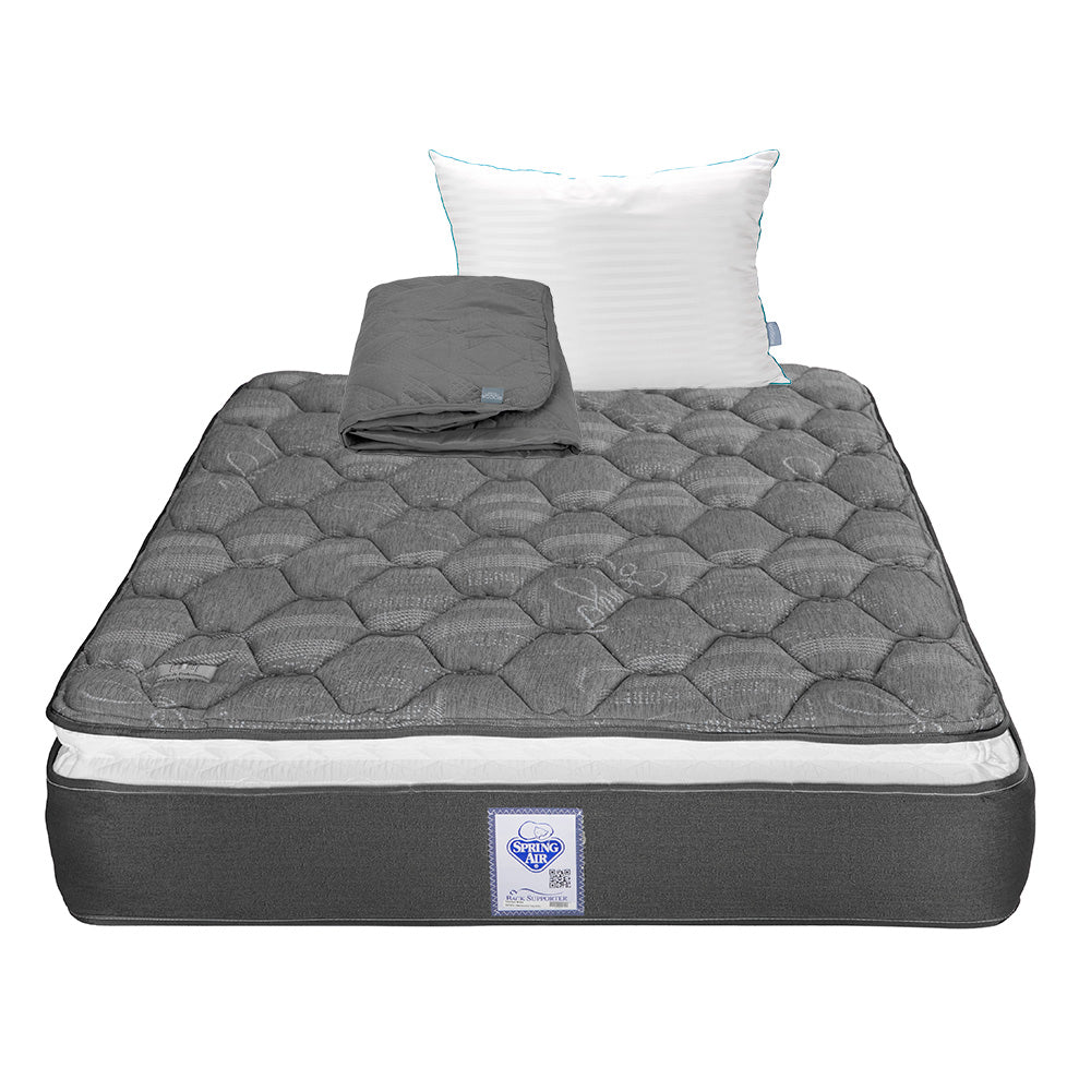 Colchón Spring Air Aries con Ropa de Cama