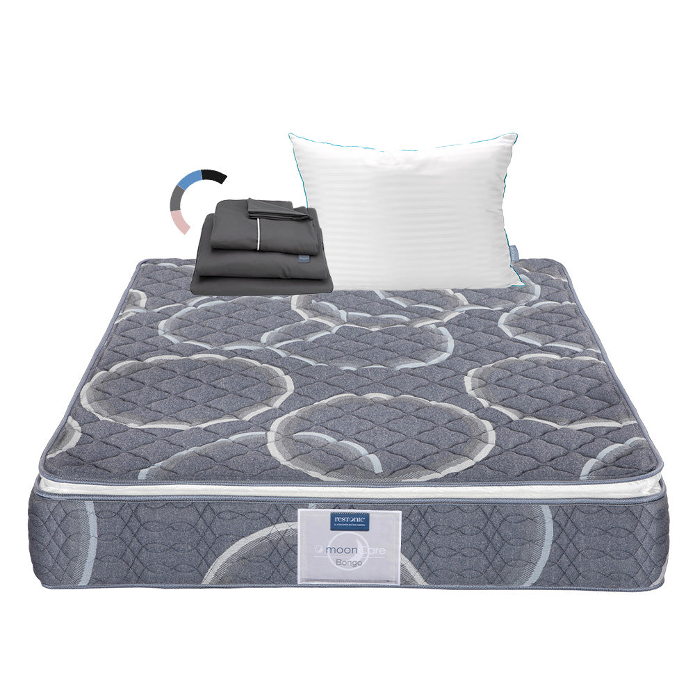 Colchón Restonic Bongo con Ropa de Cama