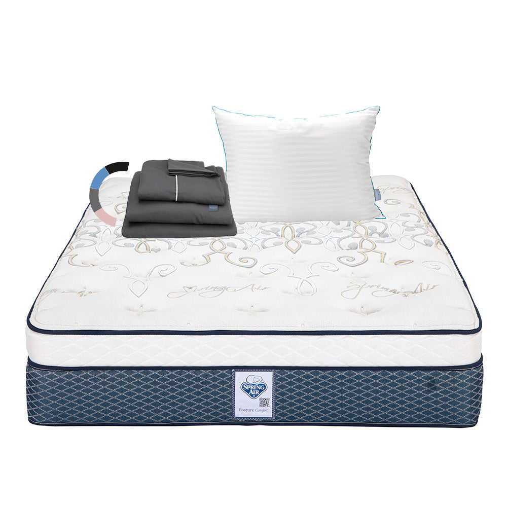 Colchón Spring Air Cantabria con Ropa de Cama