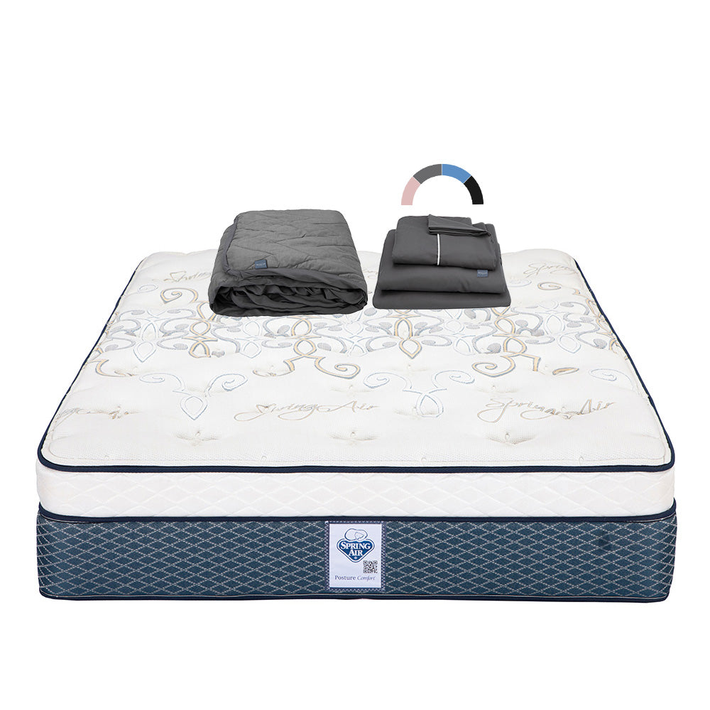 Colchón Spring Air Cantabria con Ropa de Cama