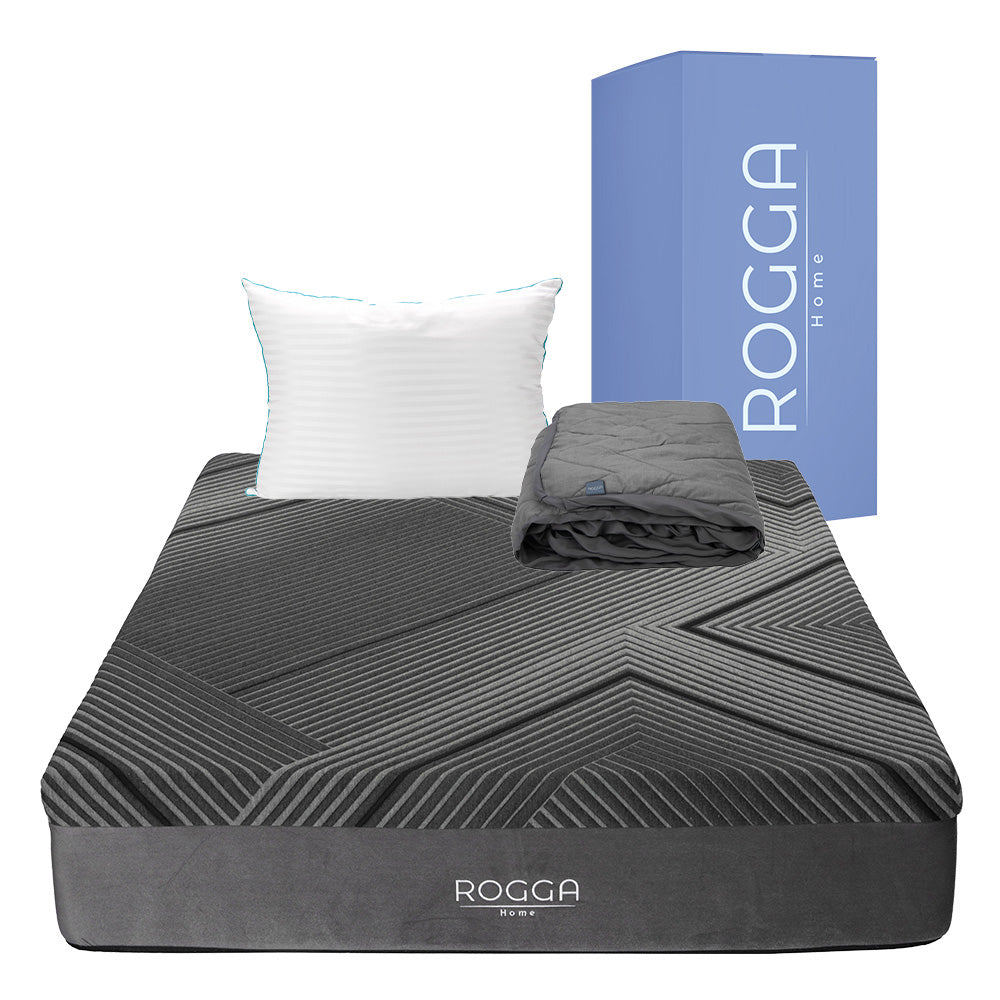 Colchón Rogga con Ropa de Cama