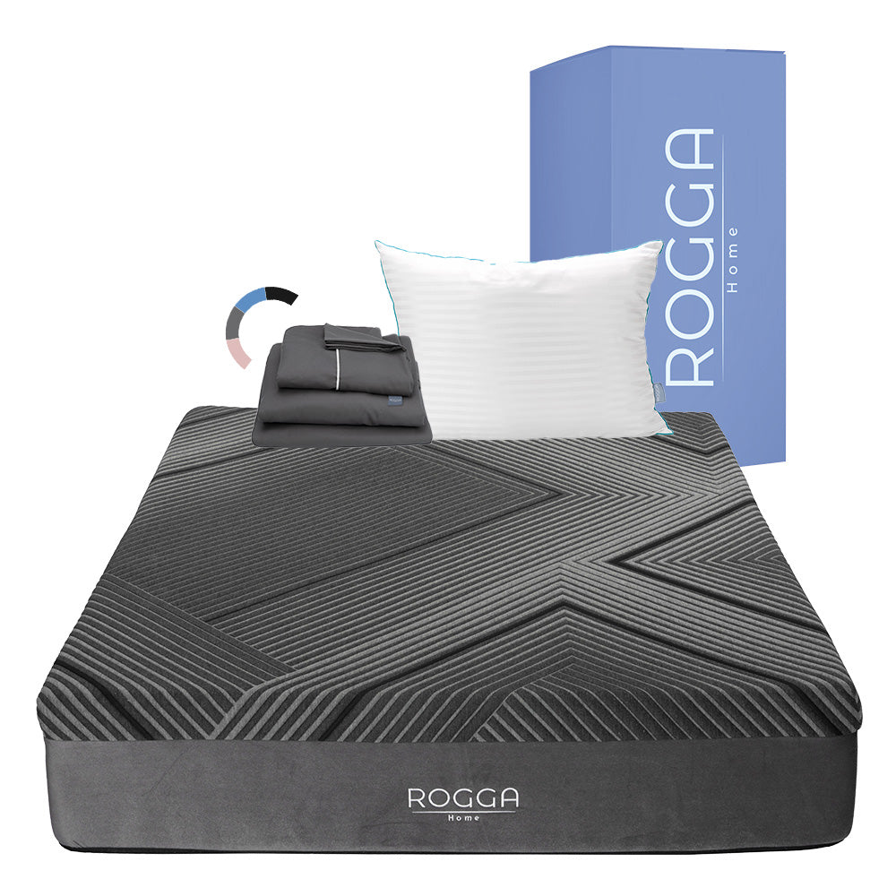 Colchón Rogga con Ropa de Cama