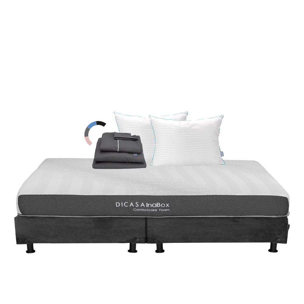 Colchón Restonic InaBox con Box con Ropa de Cama