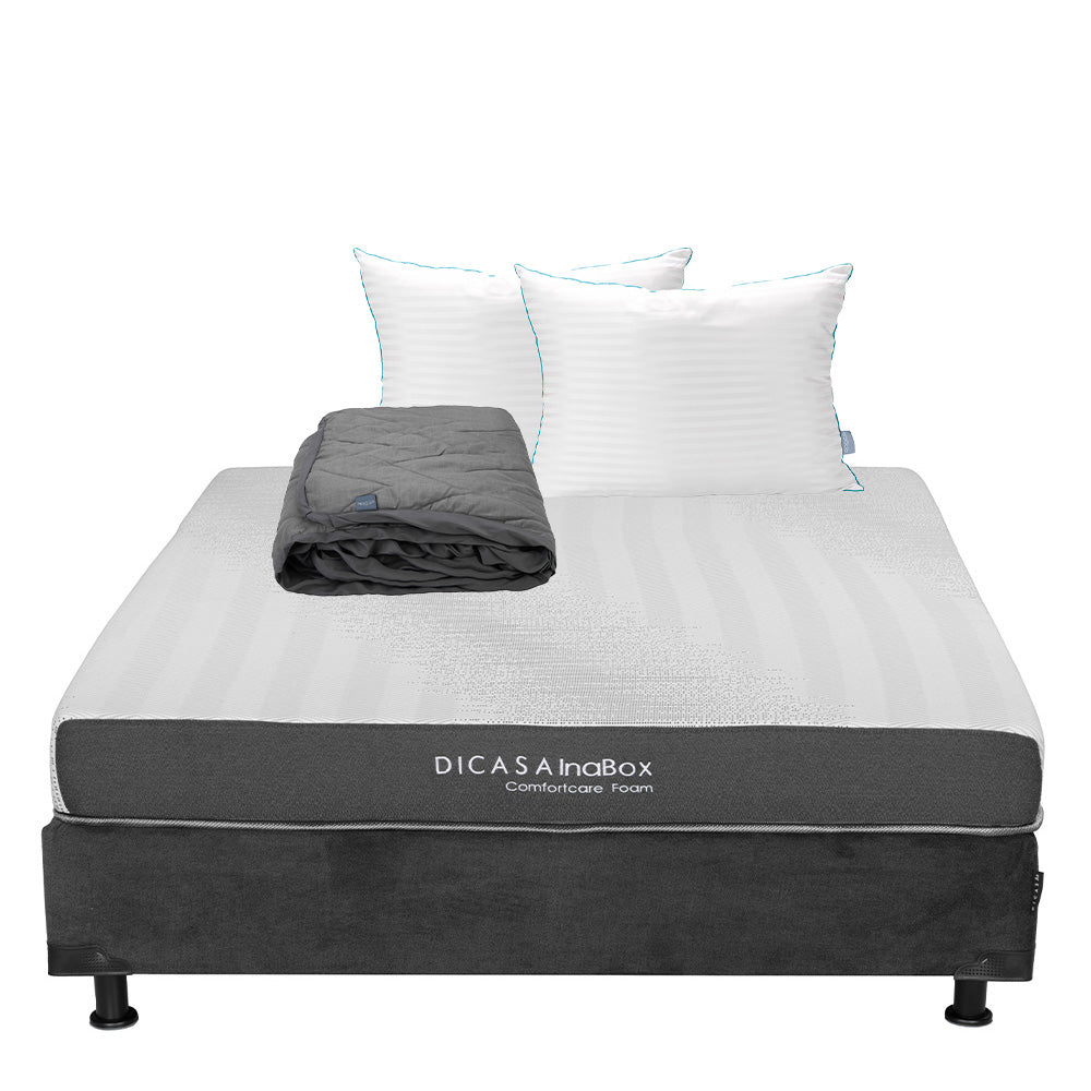 Colchón Restonic InaBox con Box con Ropa de Cama