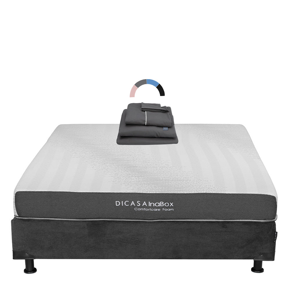 Colchón Restonic InaBox con Box con Ropa de Cama